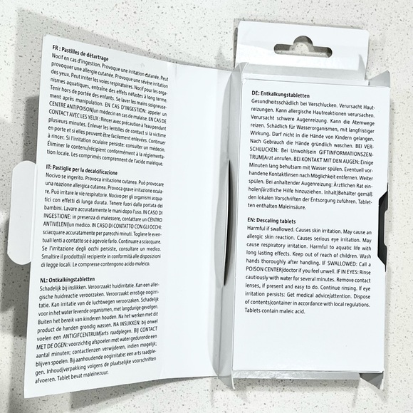 NIB Jura 3x3 Decalcifying/Descaling Tablets (9 Tablet Pack) #61848 - Picture 4 of 10